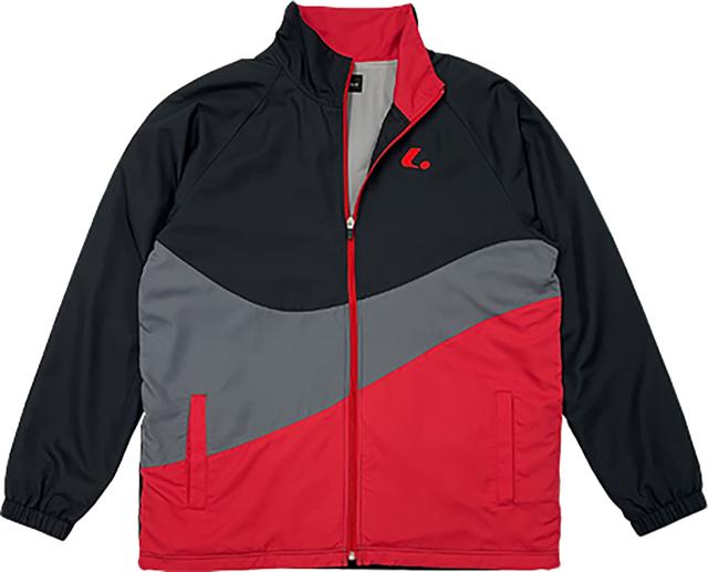 LUCENT （ルーセント） テニス ウインドウェア Uni ウォーマーシャツ ブラック 【ブラック】 XLW3169 ウォーマージャケット ジャケット メンズ・レディース 男性用・女性用 ブラック 黒 24FW {NP}