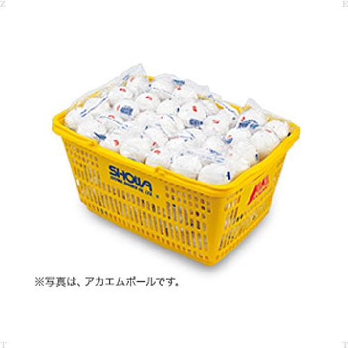 LUSENT (ルーセント) テニス ボール ソフトテニスボール アカエム 練習球 10ダース カゴ入り 軟式テニス テニスボール 部活 試合 練習 メンズ・レディース 男性用・女性用 M40030 【ホワイト】 白 {SK}