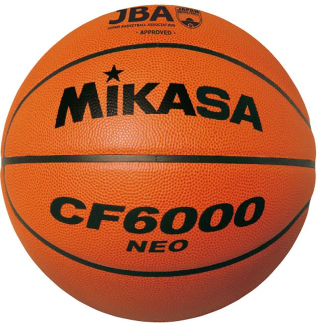 MIKASA （ミカサ） バスケットボール ボール 検定球 6号 【ブラウン】 CF6000-NEO 競技ボール バスケットボール レディース 女性用 ブラウン 茶 20 {SK}
