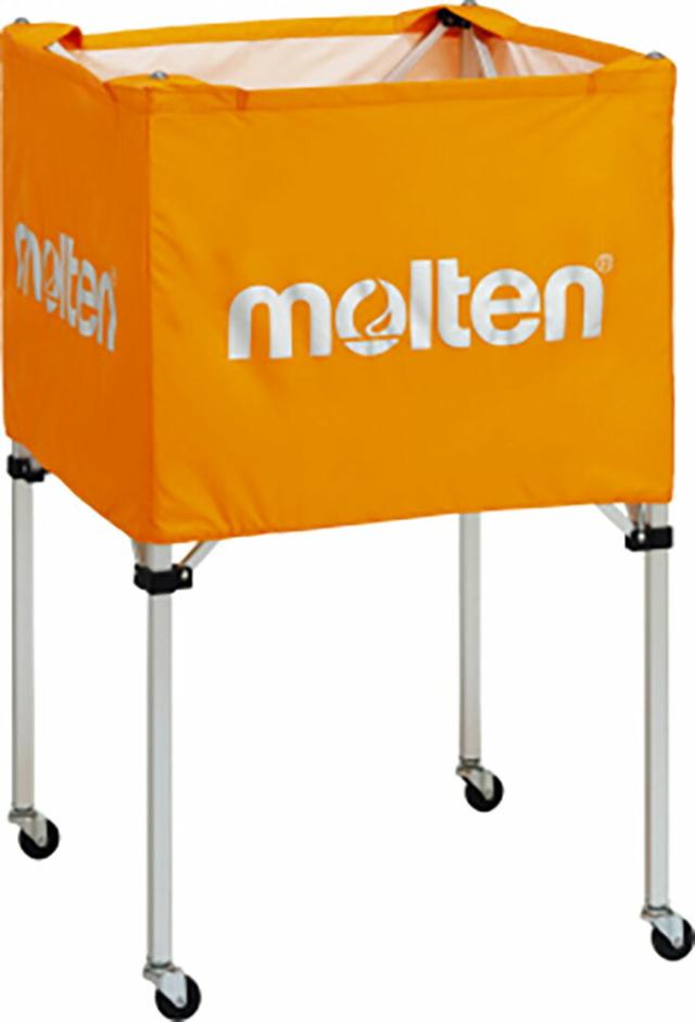 molten （モルテン） 学校体育器具 器具・備品 折りたたみ式ボールカゴ 中・背高 【オレンジ】 BK0023-O 体育館 備品 ボールかご メンズ・レディース 男性用・女性用 オレンジ 橙 9999 {SK}