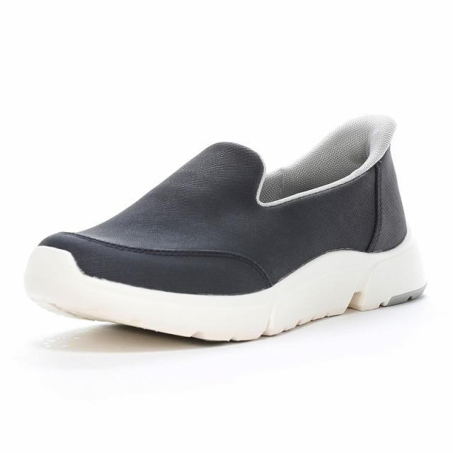 Moonstar（ムーンスター） スリッポン EVE （イブ） EVE 335 【デニム】 12422435 コンフォートシューズ ヒール高4.5cm スリッポン 軽量 幅広 クッション性 衝撃吸収 防滑ソール 抗菌防臭 つまずき防止 アクティブ ミセス おでかけ レディース 女性用 黒 白 25 {SK}