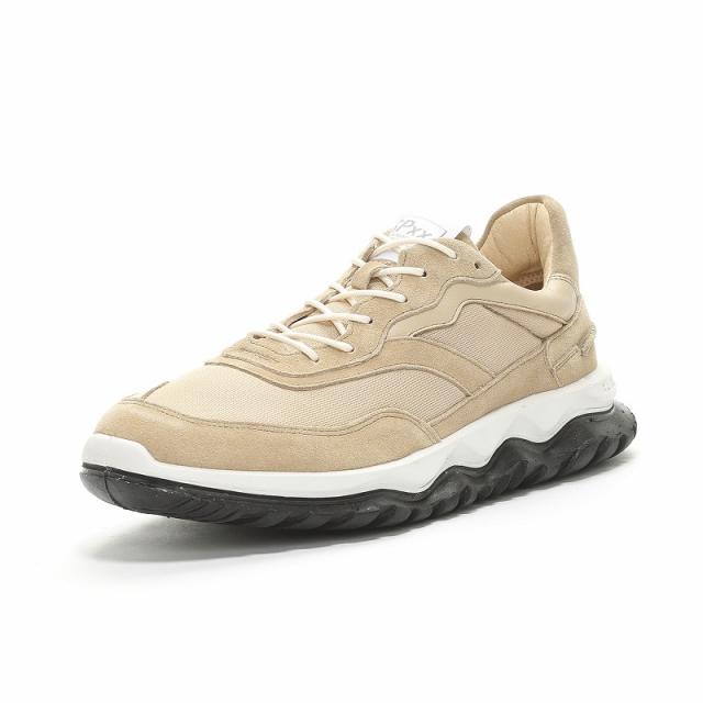 Moonstar（ムーンスター） スニーカー SPXX （エスピー） SX 78C01 【ベージュ】 42200248 国産 スポーツ コンフォート レザー メッシュ 衝撃吸収性 軽量 弾力性 防滑性 負担かかりにくい メンズ・レディース 男性用・女性用 肌 25 {SK}
