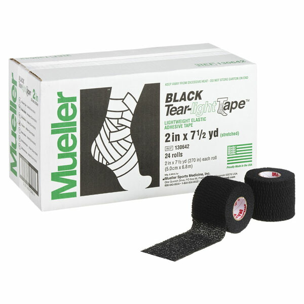 【お得なセット販売あり】 MUELLER （ミューラー） ボディーケア サポーター・テープ ティアライトテープ ブラック 【ブラック】 130642 テーピング テーピング メンズ・レディース 男性用・女性用 ブラック 黒 9999 {SK}