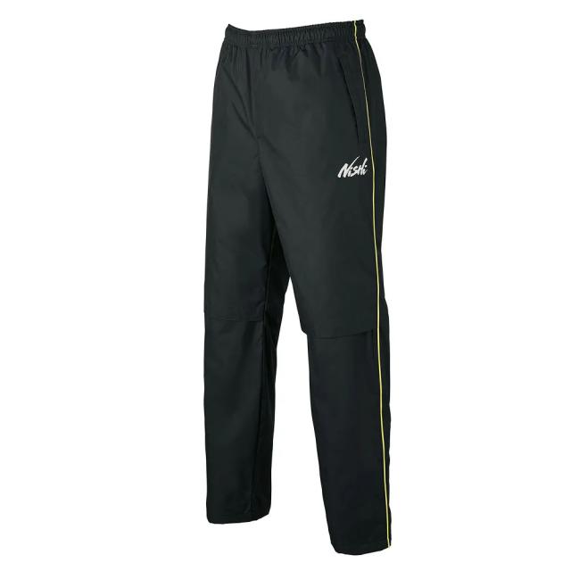 NISHI（ニシ） ランニング 陸上 ライトブレーカーパンツ 【ブラック／イエロー】 N84-24P 0702 メンズ・レディース 男性用・女性用 黒 黄 {SK}