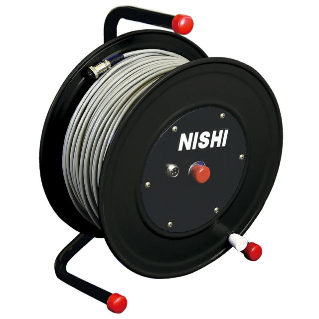 NISHI（ニシ） 陸上 体育 シグナルケーブル（100m） 【グレー ／ブルー】 NT7506 960 メンズ・レディース ・キッズ　男性用・女性用・子供用 灰 青 {SK}