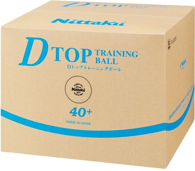 Nittaku（ニッタク） 卓球 ボール Dトップトレ球 (600個入り) メンズ・レディース NB1521 {SK}
