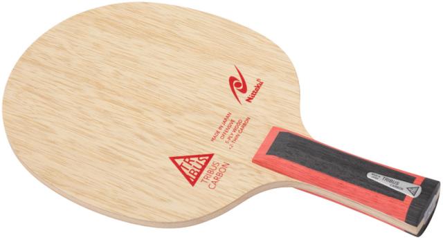 Nittaku（ニッタク） 卓球 シェークハンドラケット 攻撃用 トリバスカーボン フレア 【レッド】 NC0472 20 メンズ・レディース 男性用・女性用 赤 21 {SK}