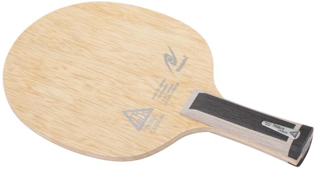 Nittaku（ニッタク） 卓球 シェークハンドラケット 攻撃用 トリバスカーボン フレア 【グレー】 NC0472 72 メンズ・レディース 男性用・女性用 灰 21 {SK}