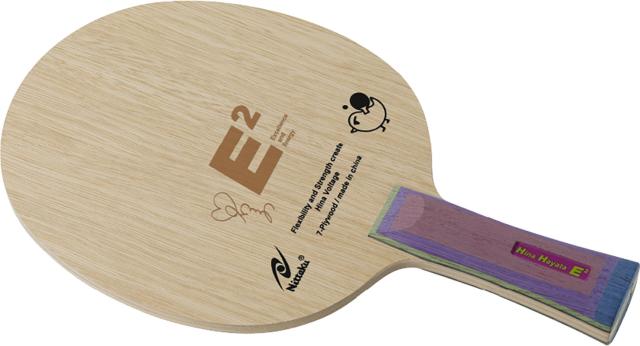 Nittaku （ニッタク） 卓球 ラケット ＨＩＮＡ Ｅ２ ＳＴ 【パープル】 NE-6427 シェークラケット 卓球シェークラケット メンズ・レディース 男性用・女性用 紫 2025 {SK}