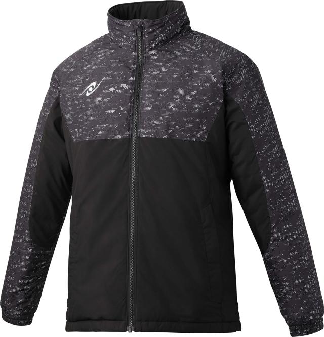 Nittaku （ニッタク） 卓球 ウインドウェア KRホットウォーマーシャツ 【グレー】 NW-2876 72 ウォーマージャケット ウォームジャケット メンズ・レディース 男性用・女性用 ブラック 灰 2024 {NP}