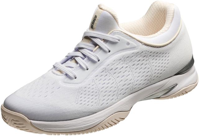 Prince （プリンス） テニス シューズ ビーナスマッシュ AC 【ピュアホワイト×クレオラ】 DPSVA1 589 シューズ シューズ レディース 女性用 ホワイト 白 肌 25SS {SK}