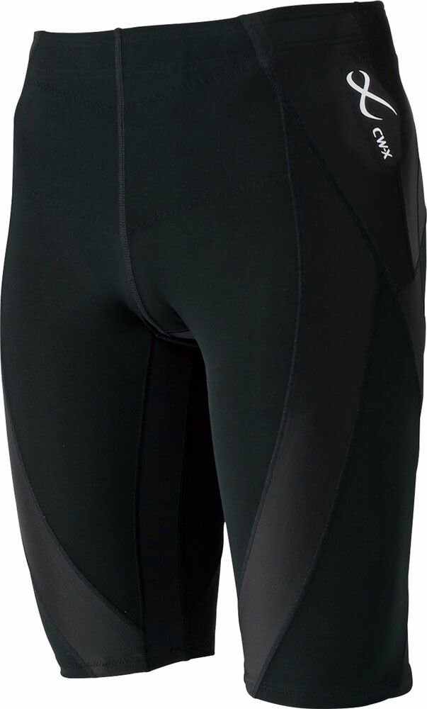 prince（プリンス） バドミントン インナーウェア PRINCE×CW - X ジェネレーターハーフ レギンス・スパッツ 【ブラック】 メンズ 男性用 HZO645 165 {NP}