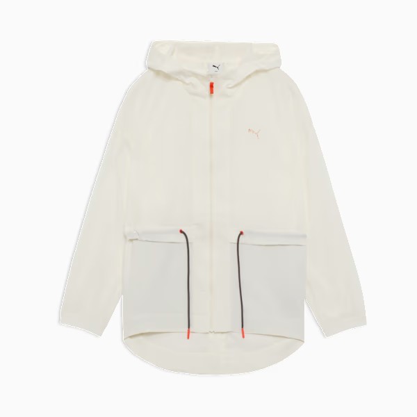 PUMA （プーマ） ウェルネス ウインドシャツ ウーブンジャケット 【ホワイト】 528838 87 ジャケット ジャケット レディース 女性用 プーマジャパン ホワイト 白 26SS {SK}