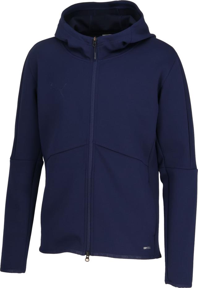 PUMA （プーマ） サッカー スウェット・トレーナ PUMAFTBL TRAVEL フーデットスウェット JKT 【ネイビー】 660131 06 スウェットパーカー スウェット メンズ 男性用 ネイビー 紺 20Q1 {NP}