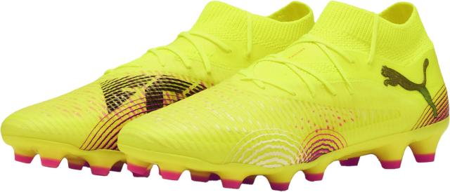 PUMA （プーマ） サッカー スパイク フューチャー 8 プロ HG/AG 【イエローアラート/プーマブラック/サンストラック】 108365 03 スパイク固定 シューズ メンズ・レディース 男性用・女性用 イエロー 黄 橙 25SS {SK}
