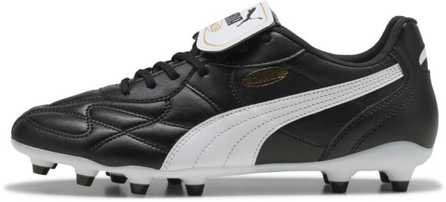 PUMA （プーマ） サッカー スニーカー キング TOP FG/AG(LONG PILE) 【ブラック/ホワイト】 108472 01 スパイク シューズ ユニセックス 男女兼用 ブラック 黒 白 25Q3 {SK}_2