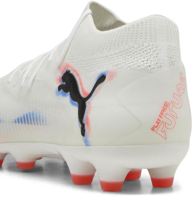 PUMA （プーマ） サッカー スニーカー フューチャー 8 プロ HG/AG 【ホワイト/ブラック/レッド】 108591 01 スパイク シューズ メンズ 男性用 ホワイト 白 黒 赤 25Q3 {SK}_1