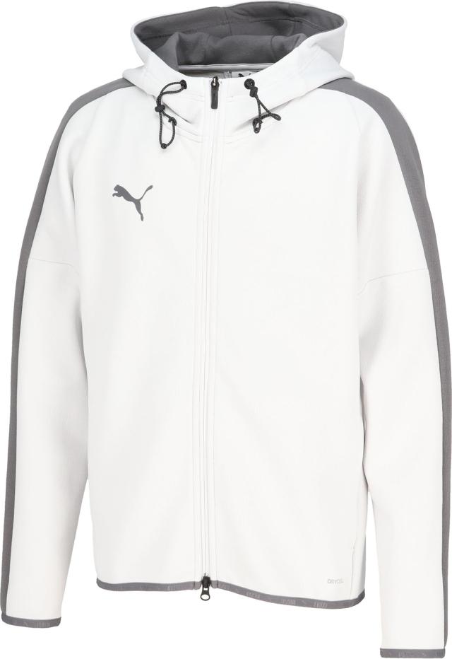 PUMA （プーマ） サッカー スウェット・トレーナ VOLTAGE ニットジャケット 【グレー/グレー】 660935 33 スウェットシャツメンズ ジップフーディ メンズ 男性用 プーマジャパン グレー 灰 灰 26SS {SK} ≪TEAM≫