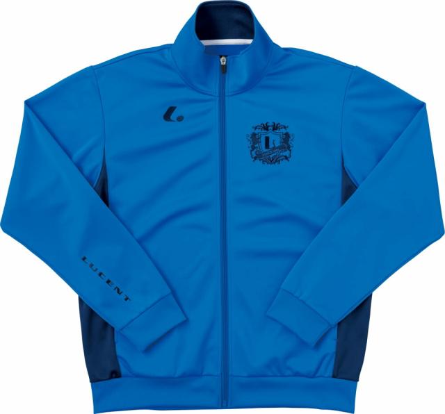 LUCENT（ルーセント） テニス ウインドブレーカー・ジャージ UNI ウォームアップシャツ  【ブルー】 メンズ・レディース 男性用・女性用 XLW4717 青 19SS {SK}