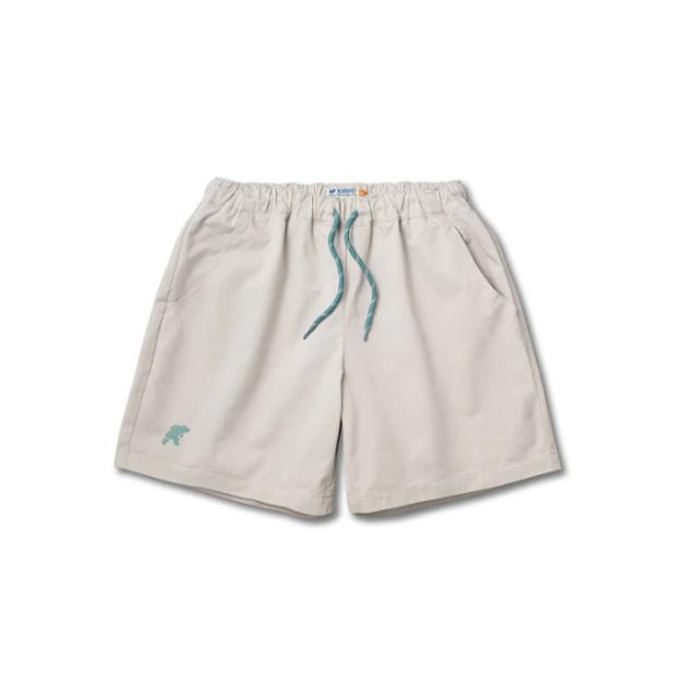 Seed（シード） KARHU （カルフ） ウェア ショートパンツ TRAMPAS SHORTS 【SILVER LINING / MINERAL BLUE? （シルバーライニング/Mブルー）】 KA0147001 ハーフパンツ ズボン ボトムス 男女兼用 レディース 女性用 白 青 25 {SK}