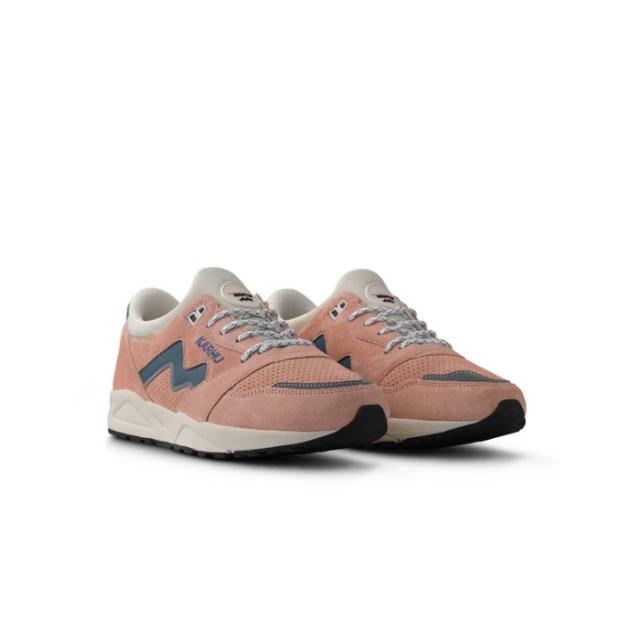 Seed（シード） KARHU （カルフ） 靴・シューズ スニーカー ARIA （アリア） 95 【CAMEO ROSE / BLUE MIRAGE （カメオローズ/ブルーミラージュ）】 KH803125 通勤 通学 日常 滑りにくい レディース 女性用 桃 緑 25 {SK}