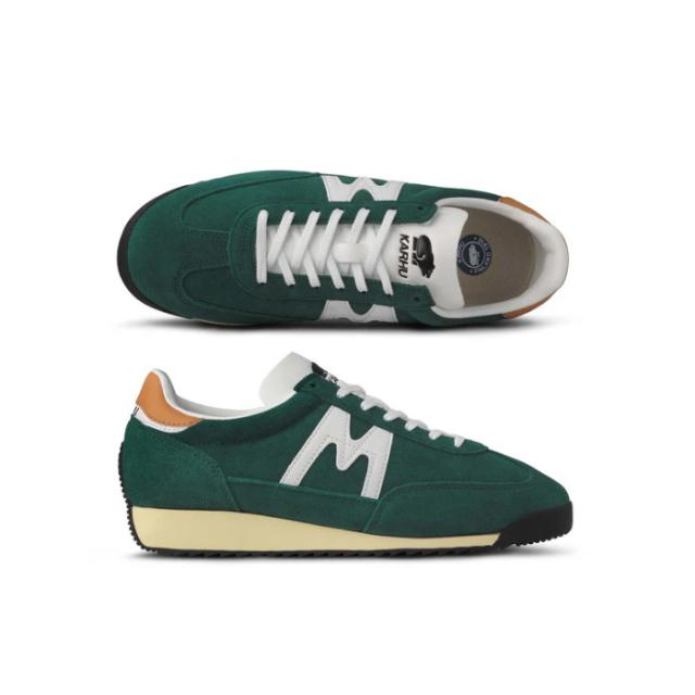 Seed（シード） KARHU （カルフ） 靴・シューズ スニーカー MESTARI （メスタリ） 【POSY GREEN / WHITE （ポージーグリーン/ホワイト）】 KH805095 通勤 通学 日常 滑りにくい メンズ・レディース 男性用・女性用 緑 白 25 {SK}