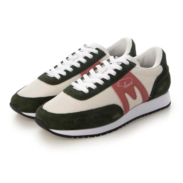 Seed（シード） KARHU （カルフ） 靴・シューズ スニーカー ALBATROSS 82 (アルバトロス) 【コンブグリーン/ミネラルレッド】 KH807042 通勤 通学 日常 滑りにくい メンズ・レディース 男性用・女性用 深緑 25 {SK}