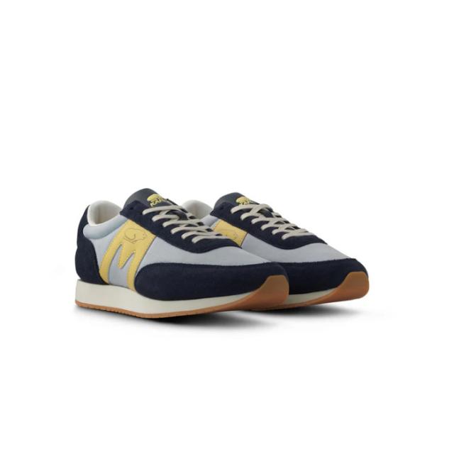 Seed（シード） KARHU （カルフ） 靴・シューズ スニーカー ALBATROSS 82 (アルバトロス) 【NAVAL ACADEMY / DUSKY CITRON （ネーヴァルアカデミー/ダスキーシトロン）】 KH807064 通勤 通学 日常 滑りにくい メンズ・レディース 男性用・女性用 紺 灰 25 {SK}