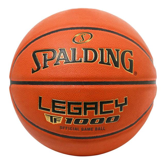 SPALDING（スポルディング） バスケットボール ボール LEGACY レガシー TF-1000 JBA 5号球 【ブラウン】 77-082J ジュニア 小学校用 クラリーノ人工皮革 吸収・蒸発 茶 21AW 2021 {SK}
