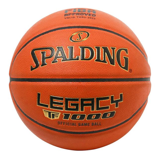 SPALDING（スポルディング） バスケットボール ボール LEGACY レガシー TF-1000 FIBA JBA 7号球 【ブラウン】 77-084J メンズ ユニセックス 男子一般用 合成皮革 クラリーノ人工皮革 吸収・蒸発 茶 21AW 2021 {SK}