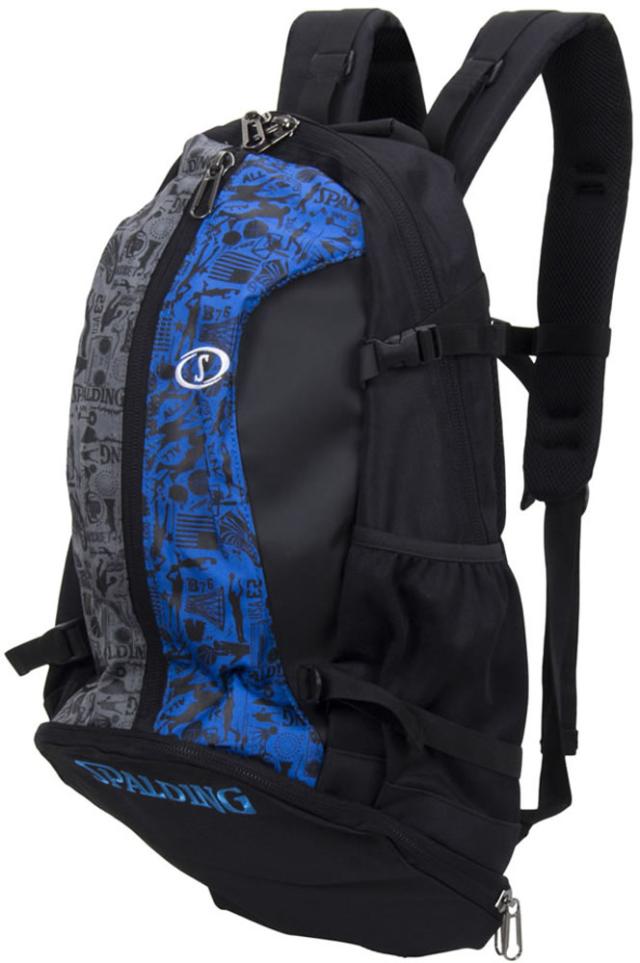 SPALDING （スポルディング） バスケットボール バッグ ケイジャー グラフィティブルー 【グラフィティブルー】 40-007GB バックパック バスケットバッグ ユニセックス 男女兼用 青 9999 {SK}