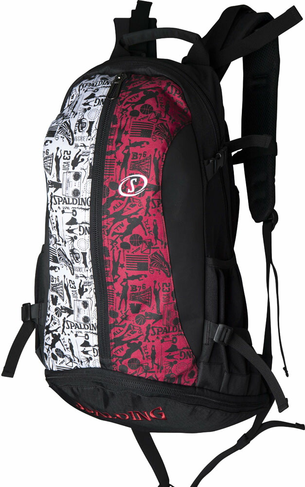 SPALDING （スポルディング） バスケットボール バッグ ケイジャー グラフィッティレッド 【レッド】 40-007GR バックパック バスケットバッグ ユニセックス 男女兼用 赤 9999 {SK}