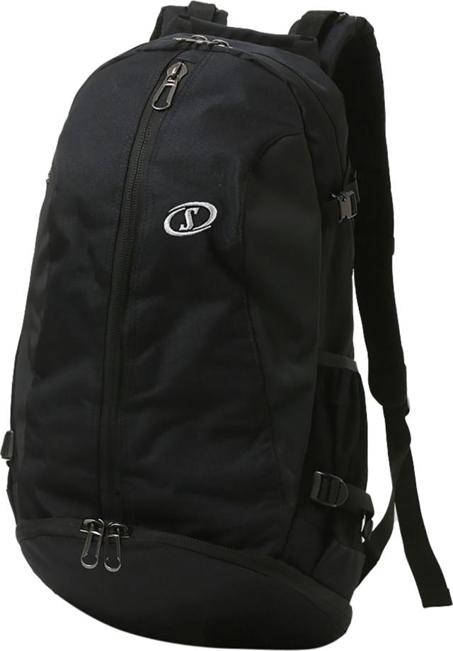 SPALDING（スポルディング） バスケットボール バッグ バックパック CAGER SILVER TEAM ケイジャー チーム 【ブラック】 40-007SV02 リュックサック 32L 黒 Basketball 14SS {SK}