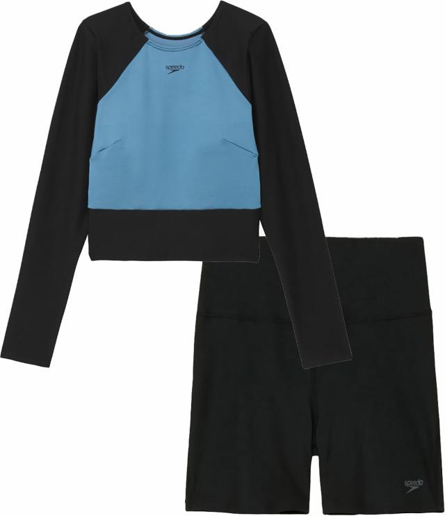 Speedo （スピード） 水泳 水着 ミニマムロングスリーブ / minimUm L/S 【サンライズブルー】 SFW22450 SB 水着レディースフィットネス 水着 レディース 女性用 ブルー 青 20SS {SK}