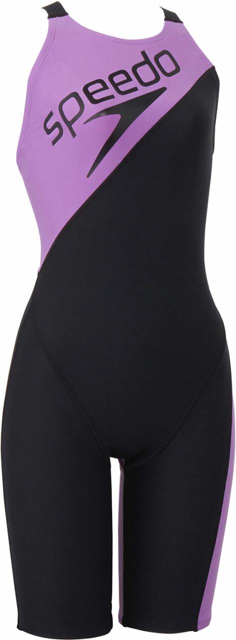 Speedo （スピード） 水泳 水着 Panel TurnS Kneeskin 【マイアミライラック】 STW12503 ML 水着レディース競泳用（非公認） レディース競泳水着 レディース 女性用 パープル 紫 25SS {SK}