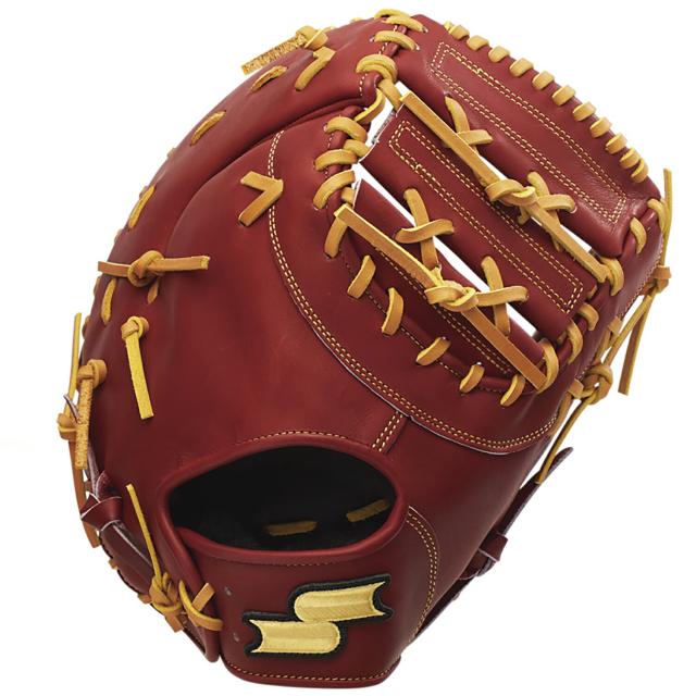 SSK （エスエスケイ） 野球 グローブ 硬式特選ミットシリーズ 一塁手用 【レディッシュブラウン×タン】 SPF130 4847 硬式野球グローブ ベースボール ユニセックス 男性用・女性用 茶 2025SP {SK}
