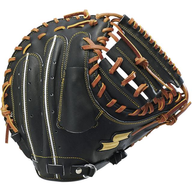 SSK （エスエスケイ） 野球 グローブ 硬式特選ミットシリーズ 捕手用 【ブラック×タン】 SPM120 9047 硬式野球グローブ ベースボール ユニセックス 男性用・女性用 黒 2025AW {SK}