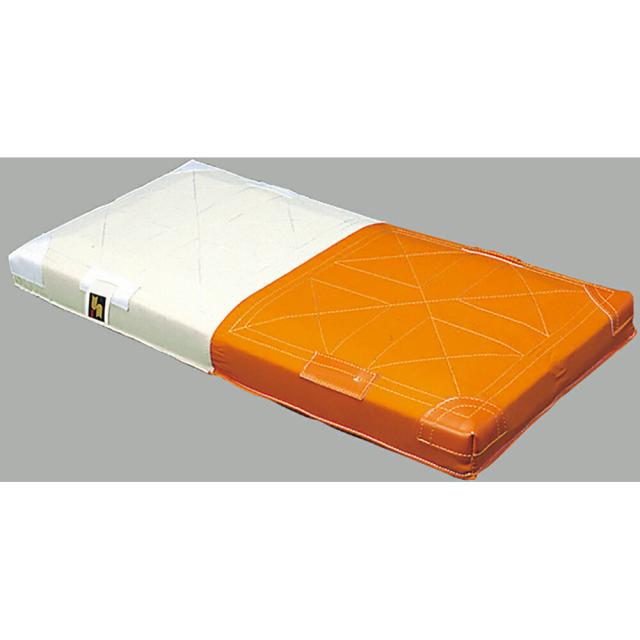 SSK （エスエスケイ） 野球 施設備品 ソフトボール用ダブルベース 【ホワイト/オレンジ】 YM9W ベース・プレート ベースボール ユニセックス 男性用・女性用 白 2025通年 {SK}