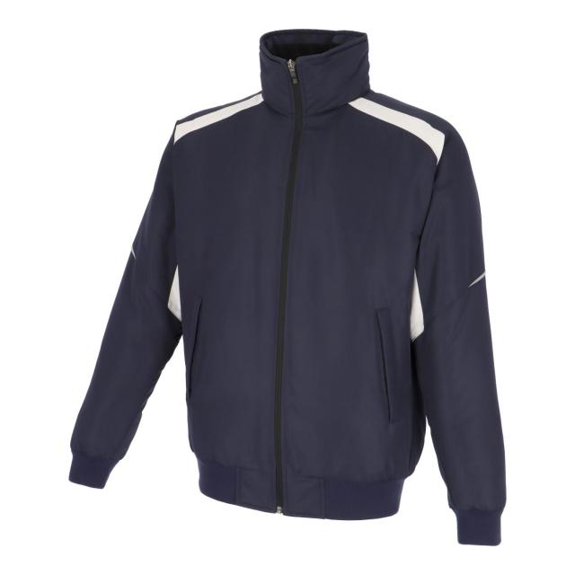 SSK （エスエスケイ） 野球 ウェア ジュニア 中綿フルZIPグラウンドコート 【ネイビー×ホワイト】 BWG2558J 7010 グランドコート ベースボール ジュニア キッズ 子供用 紺 2025AW {SK}