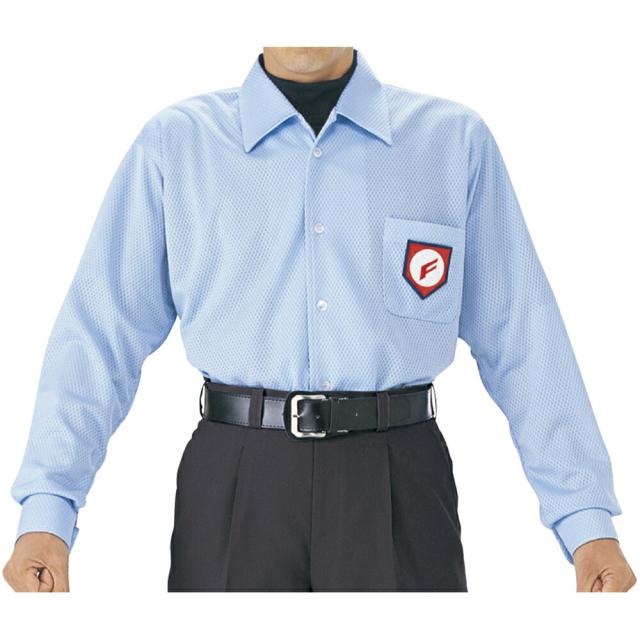 SSK （エスエスケイ） 野球 審判ウェア＆用品 審判用長袖メッシュシャツ 【ブルー】 UPW015 審判ウェア ベースボール ユニセックス 男性用・女性用 青 2025通年 {SK}