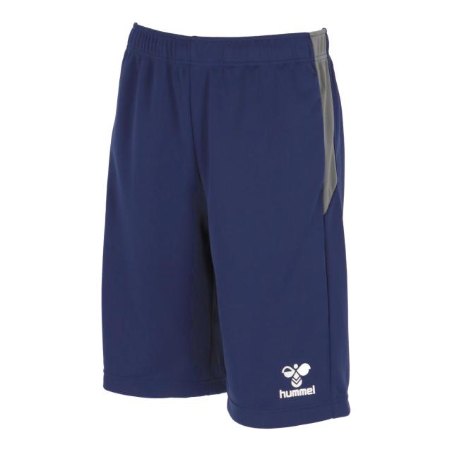 hummel （ヒュンメル） フィットネス・トレーニング ウェア チームトレーニングハーフパンツ 【ネイビー】 HAT6135 70 ショートパンツ アパレル ユニセックス 男性用・女性用 紺 2025SP {NP}