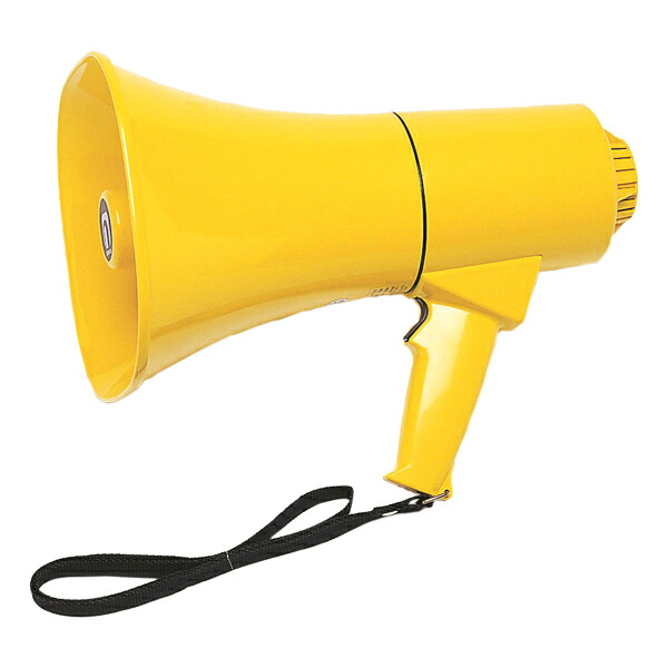 TOEI LIGHT（トーエイライト） 体育用品 器具・備品 拡声器 TS711 【イエロー】 B3080 黄 {SK}