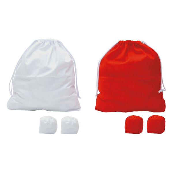 TOEI LIGHT（トーエイライト） 体育用品 レクリエーション 運動会 玉入れ ミニ紅白玉セット ST 〈100ケ1組〉 【レッド/ホワイト】 B3796 赤 白 {SK}