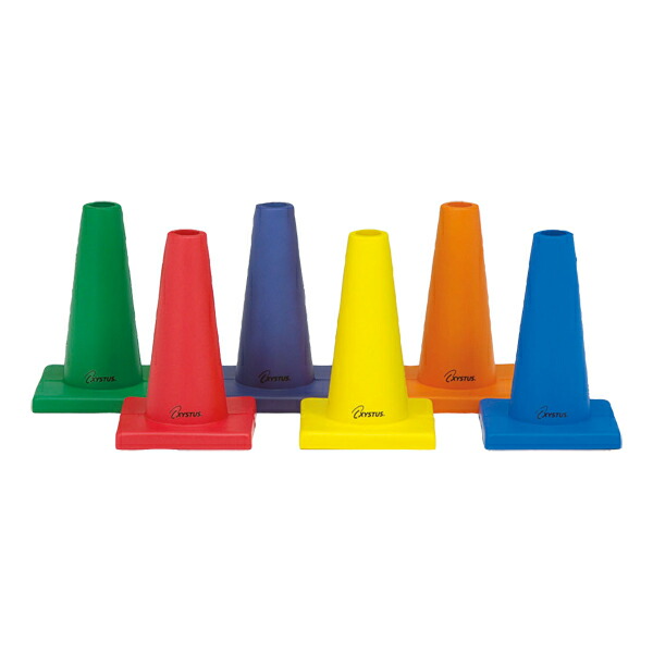 TOEI LIGHT（トーエイライト） 体育用品 器具・備品 ソフトモールドコーナーポイント 〈6本1組〉 【マルチカラー】 G1016  {SK}