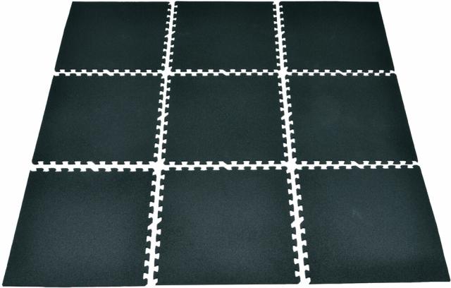 TOEI LIGHT（トーエイライト） 体育用品 フィットネス・トレーニング マット ストレッチ用品 ジョイントゴムマット コーナー 【ブラック】 H7271A 黒 {SK}