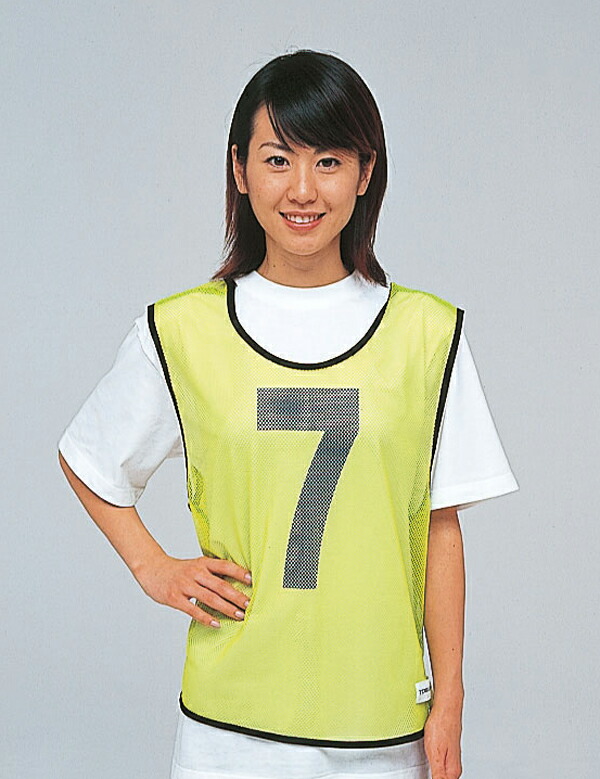 TOEI LIGHT （トーエイライト） 学校体育器具 運動会用品 メッシュベスト 【11~20】 【フルアレセントイエロー】 B-7692Y Y ビブス ビブス メンズ・レディース 男性用・女性用 イエロー 黄 9999 1 {SK}_3