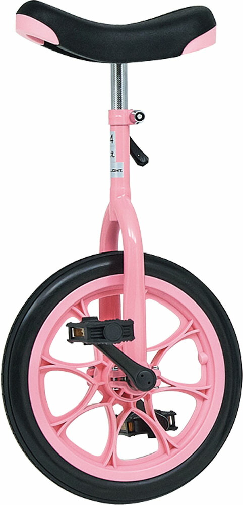 TOEI LIGHT （トーエイライト） 学校体育器具 器具・備品 ノーパンク一輪車14 【ピンク】 T-2664P P 自転車 一輪車 メンズ・レディース 男性用・女性用 ピンク 桃 9999 4 {SK}