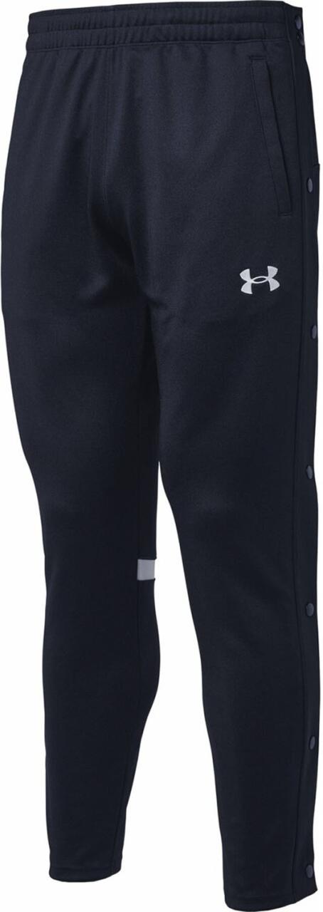 UNDER ARMOUR （アンダーアーマー） バスケットボール トレーニングウェア UA チーム フルボタン パンツ 【ミッドナイトネイビー】 1385324 410 ＷＵＰニットパンツ パンツ メンズ・レディース 男性用・女性用 ネイビー 紺 24FW {NP}
