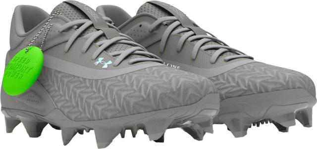 UNDER ARMOUR （アンダーアーマー） 野球＆ソフトボール スパイク UAヤード マイクロティップス TPU 3.0 【ベースボールグレー/ベースボールグレー/ホワイト】 3027449 104 スパイク 野球スパイク メンズ 男性用 グレー 灰 25SS {SK}