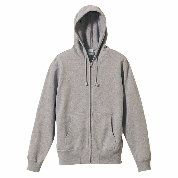 United Athle （ユナイテッドアスレ） カジュアル スウェット・トレーナ 10.0オンス スウェット フルジップパーカ  XXXL 【ミックスグレー】 521301XX 6 スウエットパーカー メンズ・レディース 男性用・女性用 灰 23 {SK}